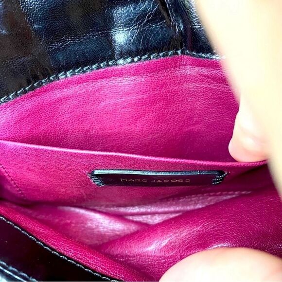 Marc Jacobs Vintage Python & Ostrich Rose Bag - Picture 6 of 12